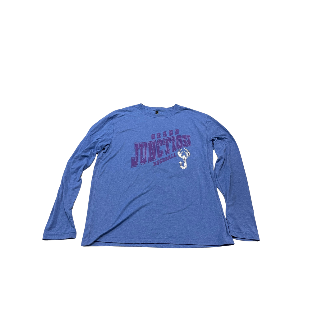 GJ Baseball Blue Long Sleeve