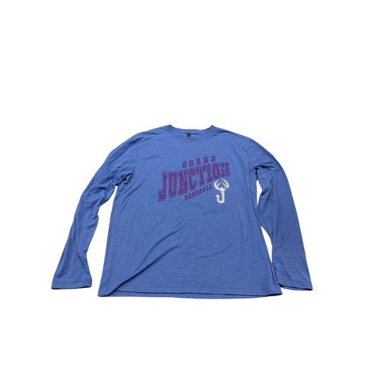 GJ Baseball Blue Long Sleeve