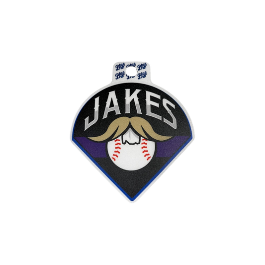 Jakes Mustache Sticker